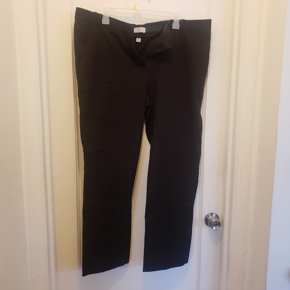 Gap True Straight Black Pants 20R